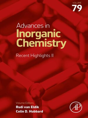 cover image of Advances in Inorganic Chemistry